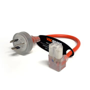 Short extension cord to suit PacVac, Hako backpacks (VB904)